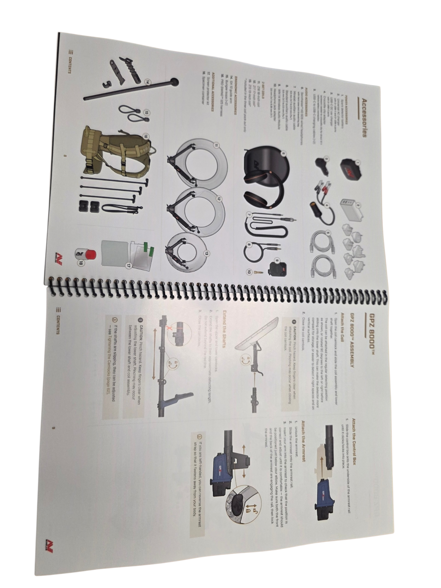 GPZ 8000 Full Colour printed bound Manual