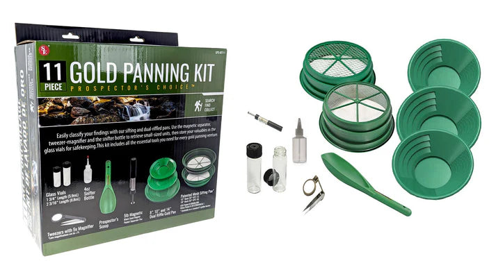 11Pc Gold Panning Kit