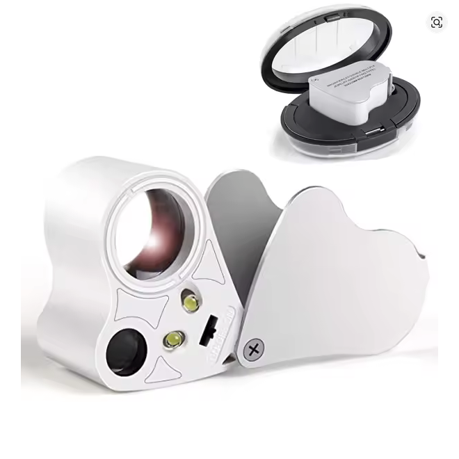 30x 60x Illuminated Jewellers Loupe