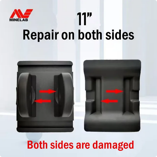 Coil Stiffener - Ear repair for Minelab equinox 11 inch Coils