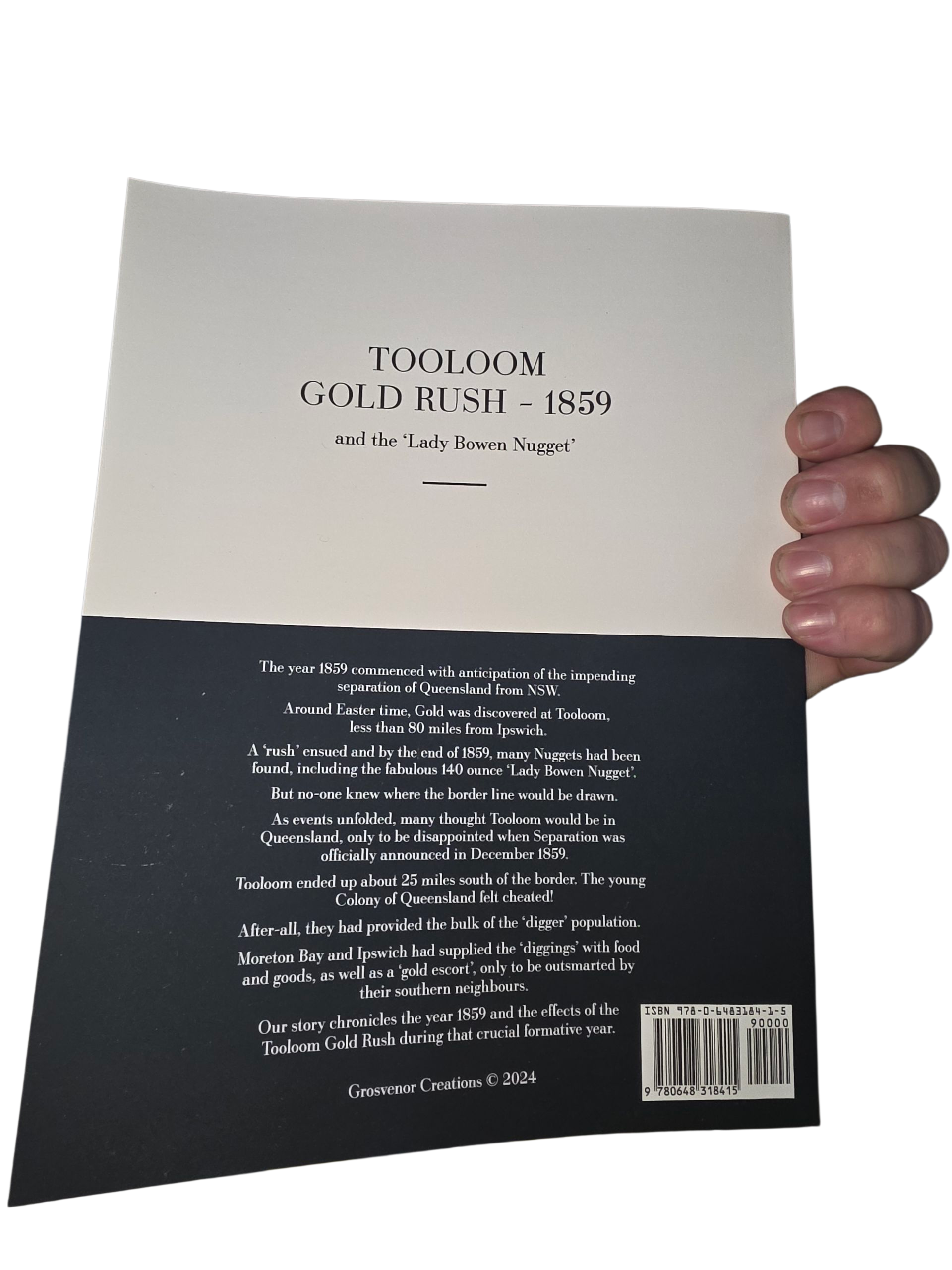 Tooloom Gold Rush - 1859: and the 'Lady Bowen Nugget' by Garry Gatfield Paperbac