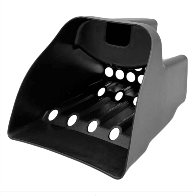 Plastic Beach Sand Scoop (Black)