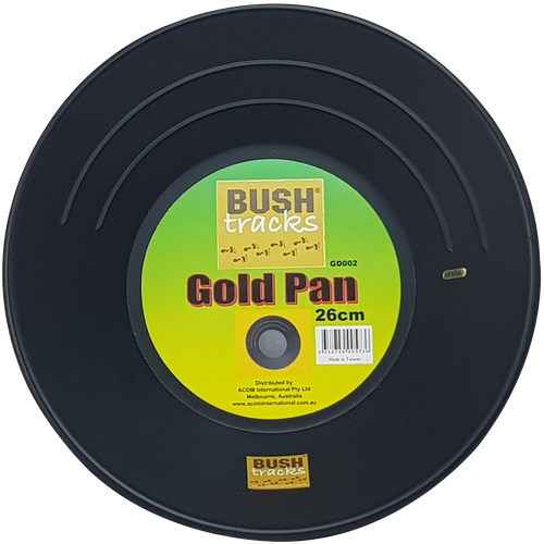 Gold Pan - Black 26cm Bush Tracks