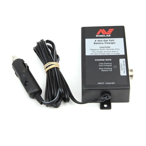 Minelab Car Charger 4 Pin for SD and GP series Detectors