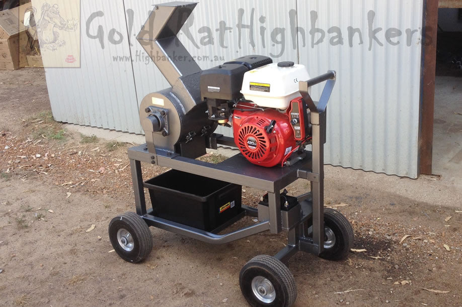 777XL 500kg Per Hour Mobile Rock Crusher