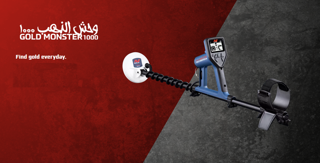 Gold Monster 1000 Minelab Metal Detector Gold Rat Highbankers