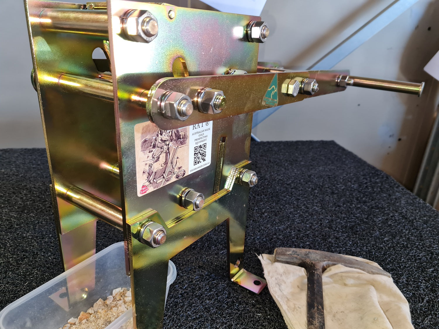 Jaw Crusher - Off Grid Gold Rat Jaw Crusher