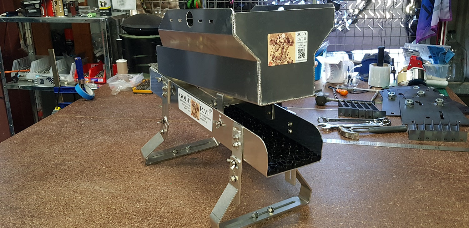 6 inch Highbanker Hopper option