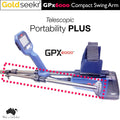 Compact Telescopic Swing Arm – for Minelab GPX6000