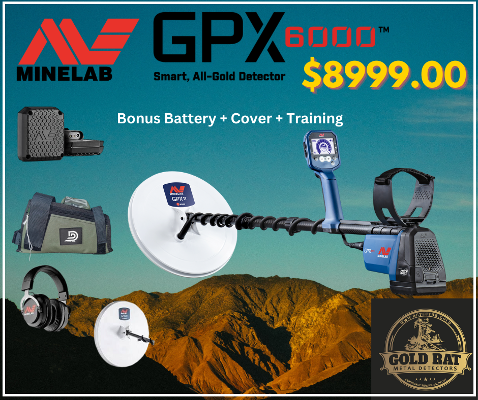 Minelab GPX 6000 - The Best all round Metal Detector