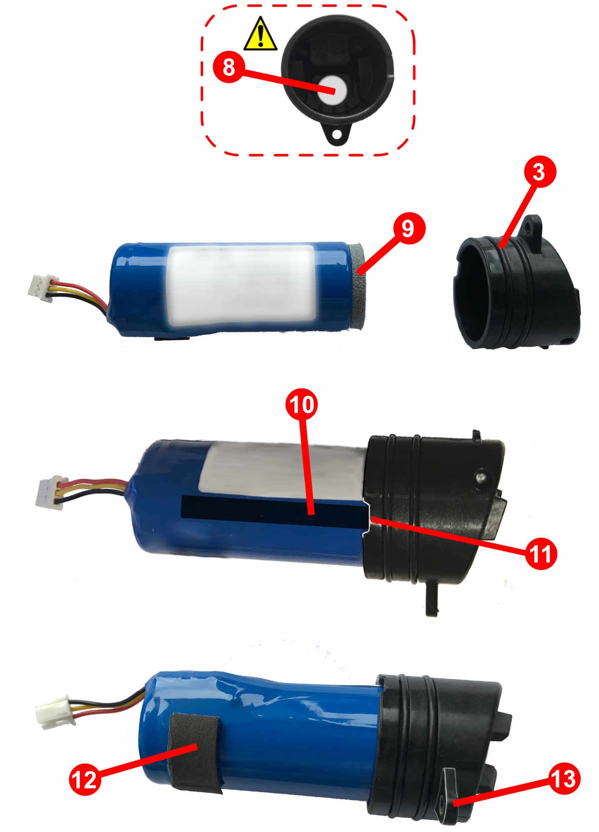 Equinox 600 / 800 Replacement Battery 3011-0405