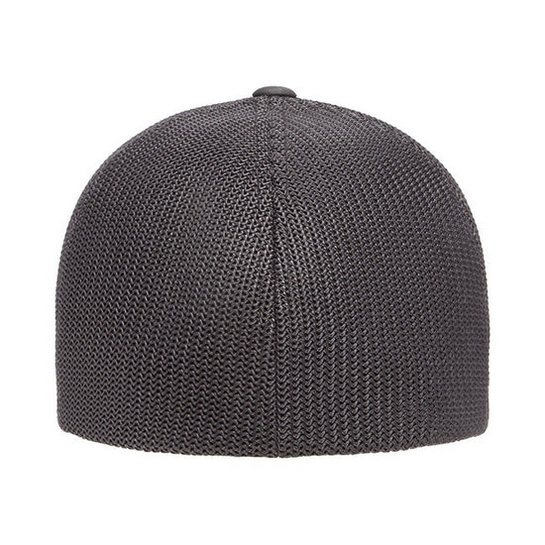 FLEXFIT® Mesh Trucker Cap | CHARCOAL Gold rat Engineering