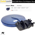 COIL SWAP ADAPTER SHOE – suits Minelab SDC2300 with coiltek coils