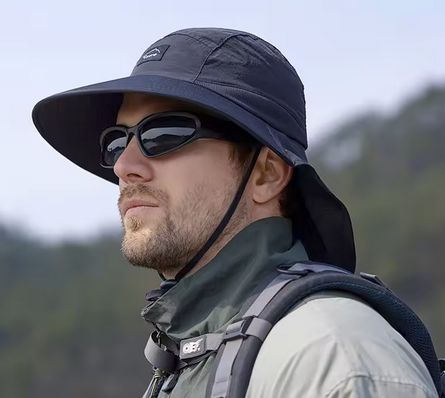 Unisex Summer Wide Brim Waterproof and Quick-drying Panama Hat