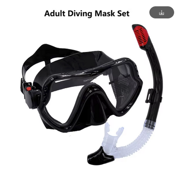 Gold Sniping Snorkel face mask