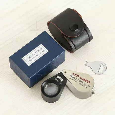 40x - 21mm LED + UV Loupe