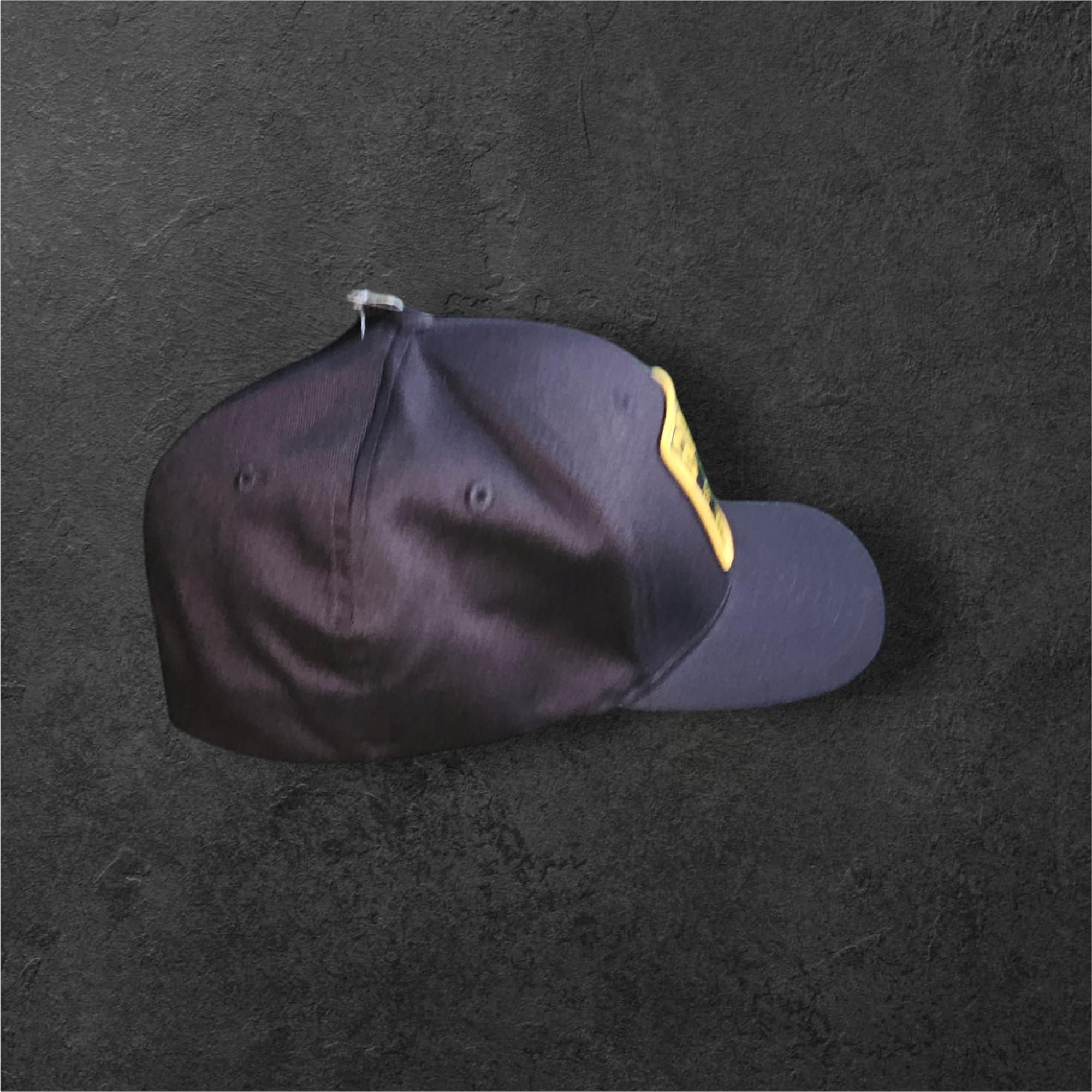 Black Flexfit Perma Curve Gold rat Engineering cap