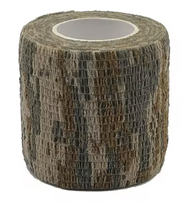 2.5cm x 4.8 Meter Camouflage Elastic Wrap