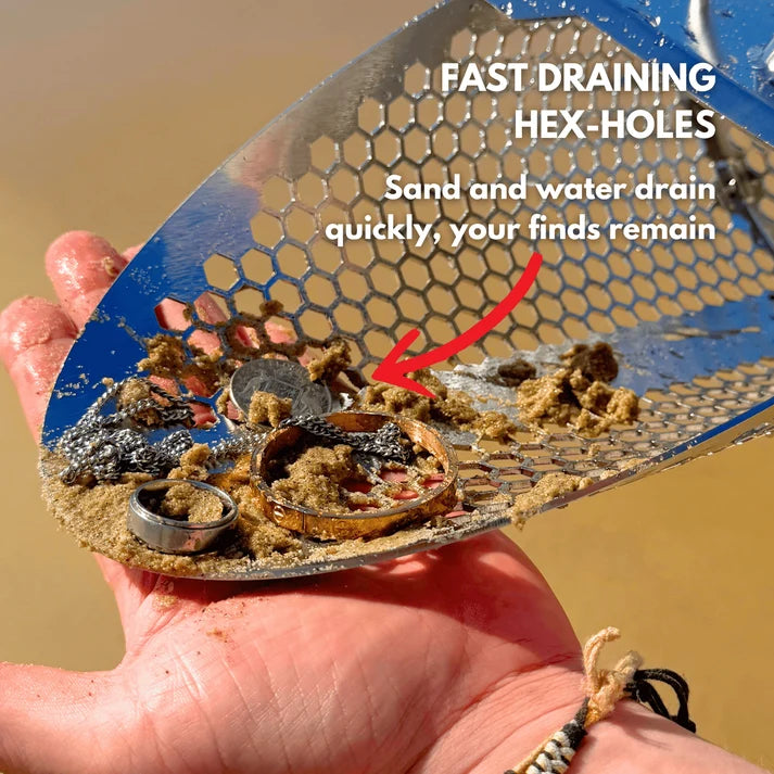 BEACH SAND SCOOP V2 + CARBON HANDLE