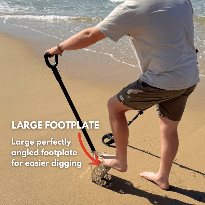 BEACH SAND SCOOP V2 + CARBON HANDLE