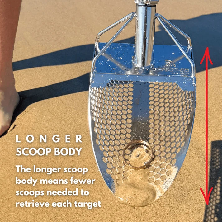 BEACH SAND SCOOP V2 + CARBON HANDLE