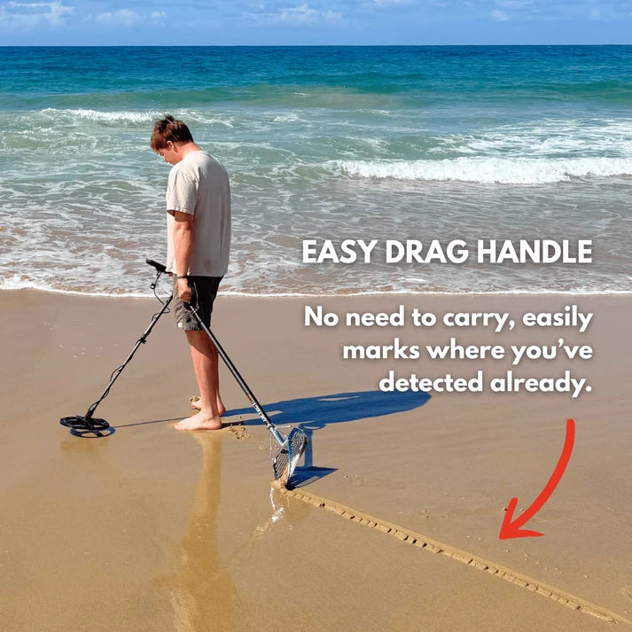 BEACH SAND SCOOP V2 + CARBON HANDLE