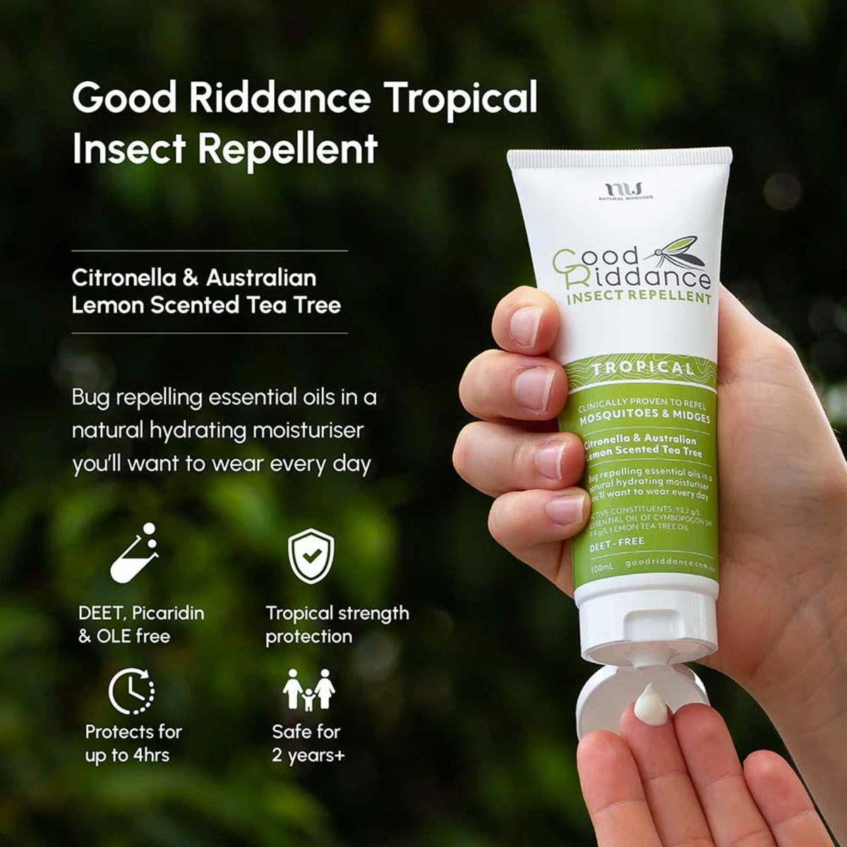 Good Riddance Repllent Good Riddance Tropical Insect Repellent 250mL