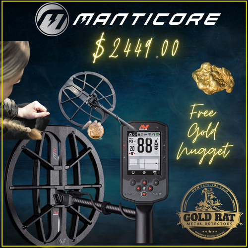 Manticore - Minelab Metal Detector
