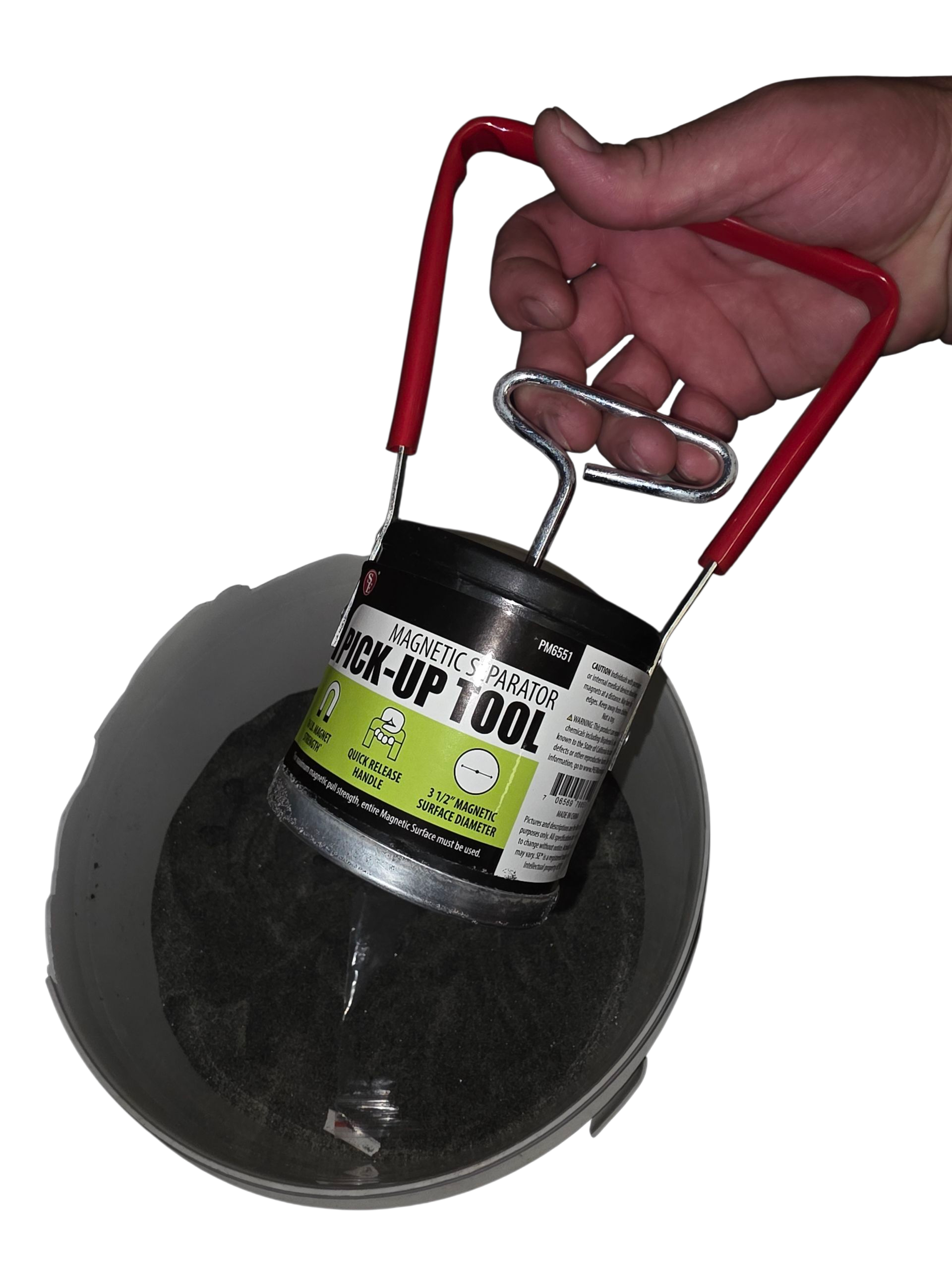 Magnet Separation Tool 16LB Magnetic Separator Pick-Up Tool