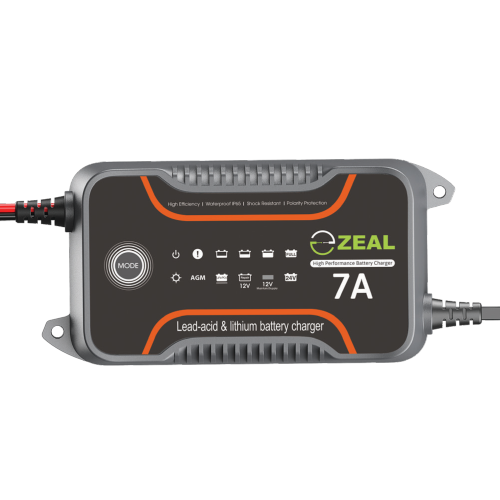 12 to 24V  Battery Charger 7A AC By Zeal