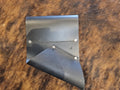 Angled full leather pick holder