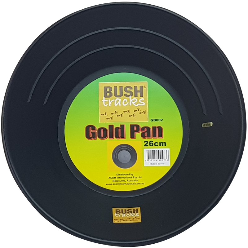 Gold Pan - Black 26cm Bush Tracks