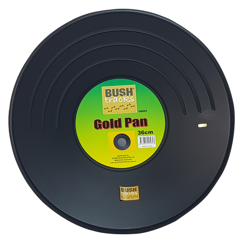 Gold Pan - Black 36cm Bush Tracks