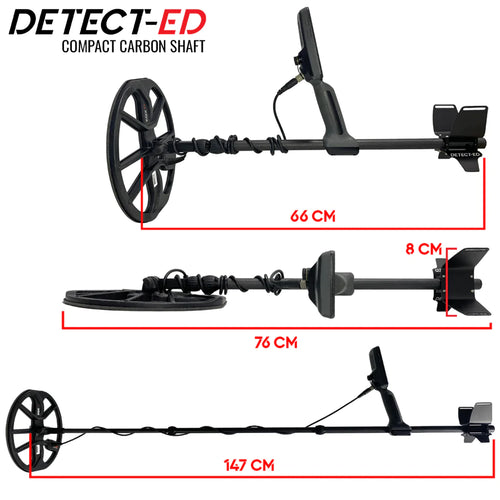 Compact Carbon Shaft by Detect-Ed - Equinox 600 / 800