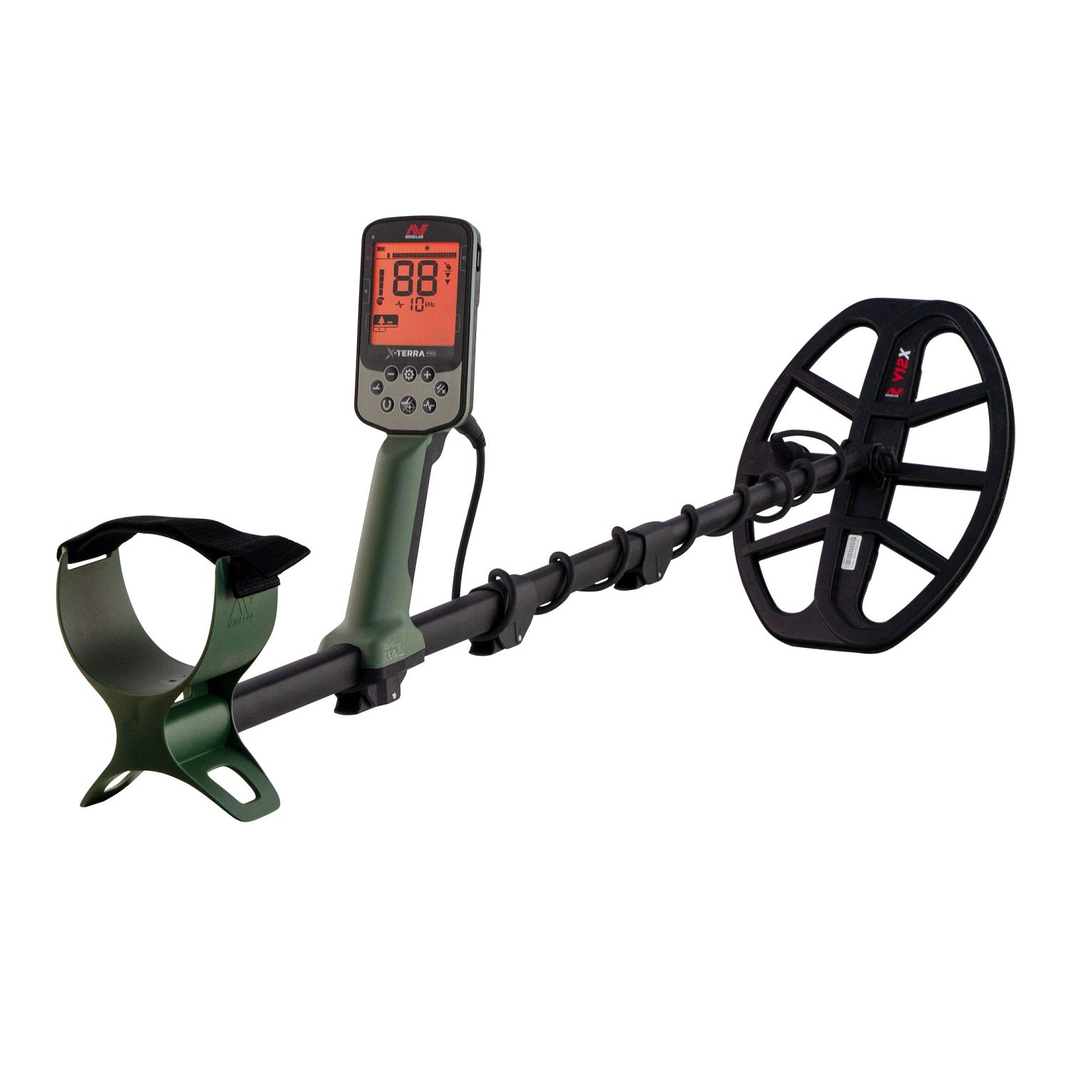 X-Terra Pro Metal detector with 12 " DD Smart coil