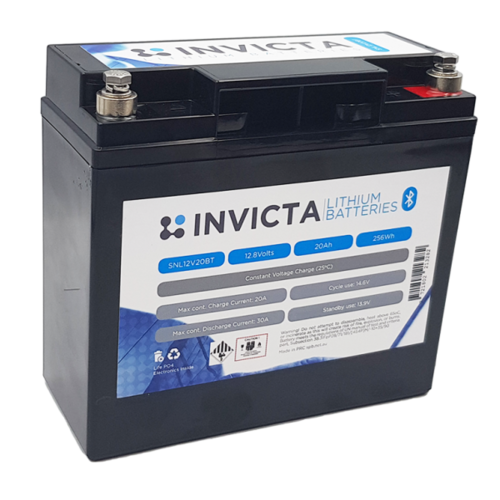 Invicta Lithium 12V20AH BLUETOOTH