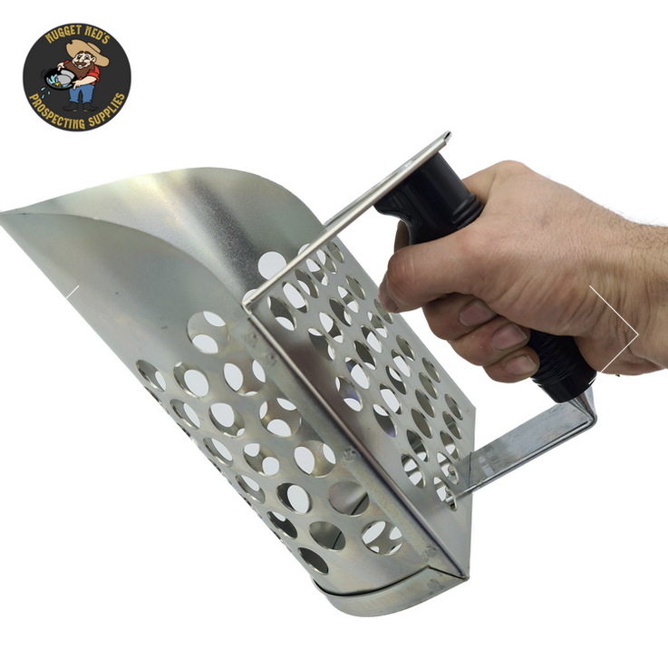 Hand Held Steel Sand Scoop