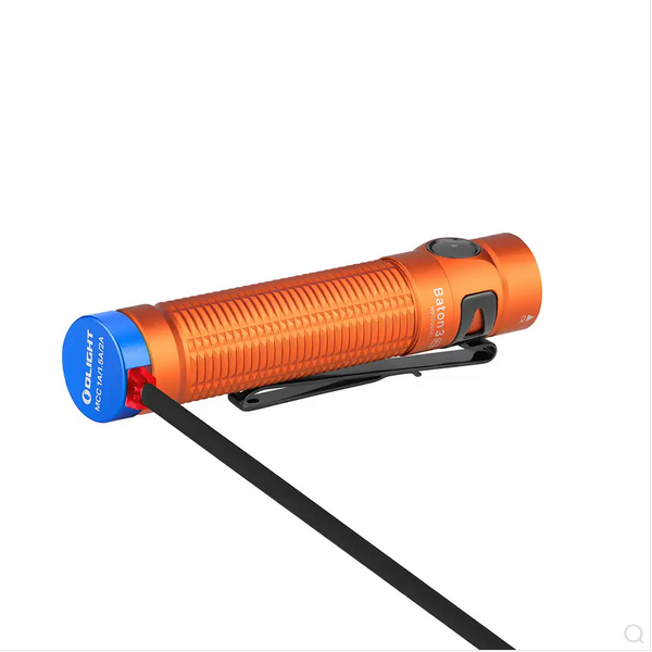 Olight Baton 3 Pro 1500 Lumens Everyday Carry Torch Orange