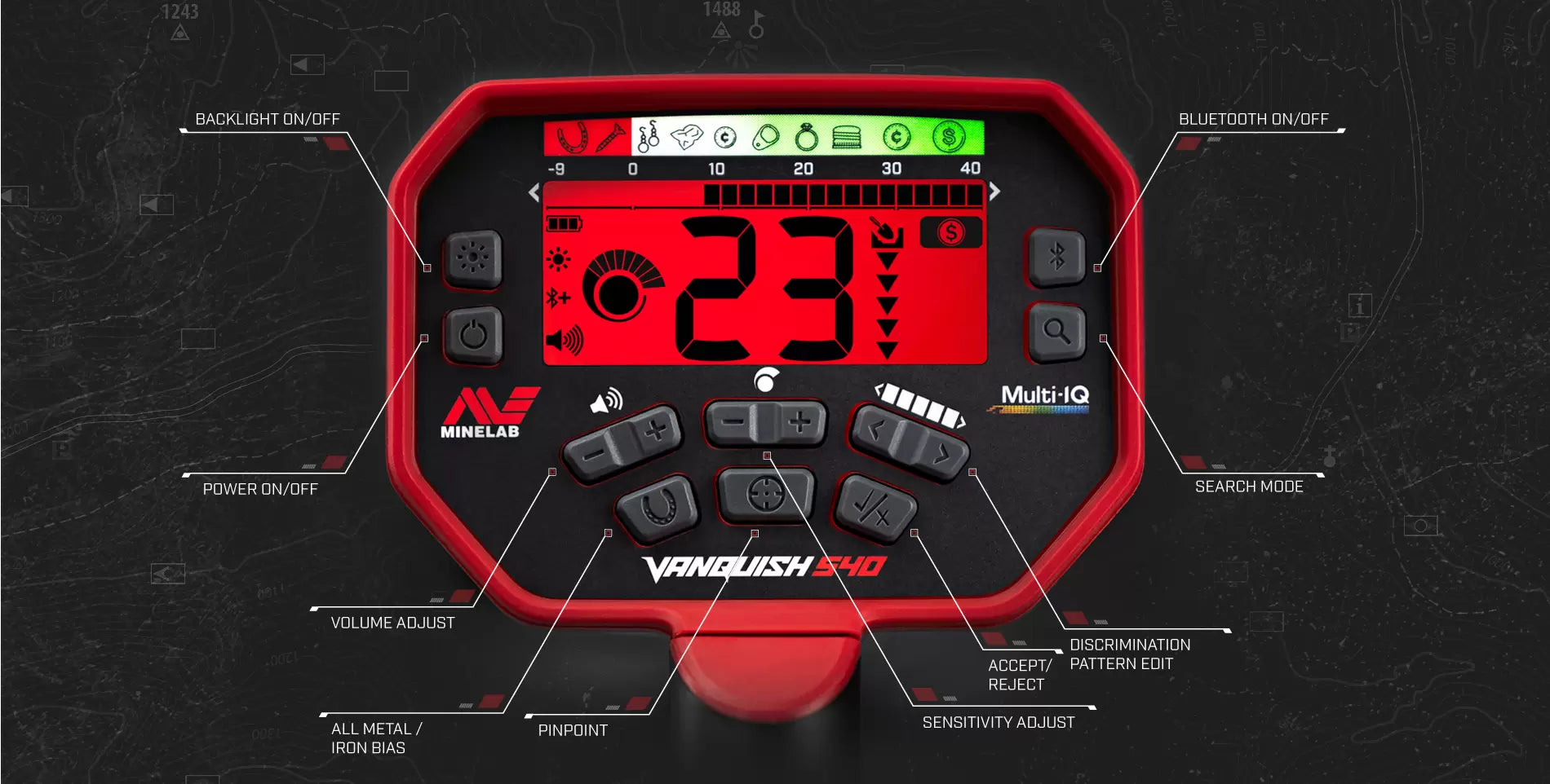 Vanquish 540 - Minelab Detector