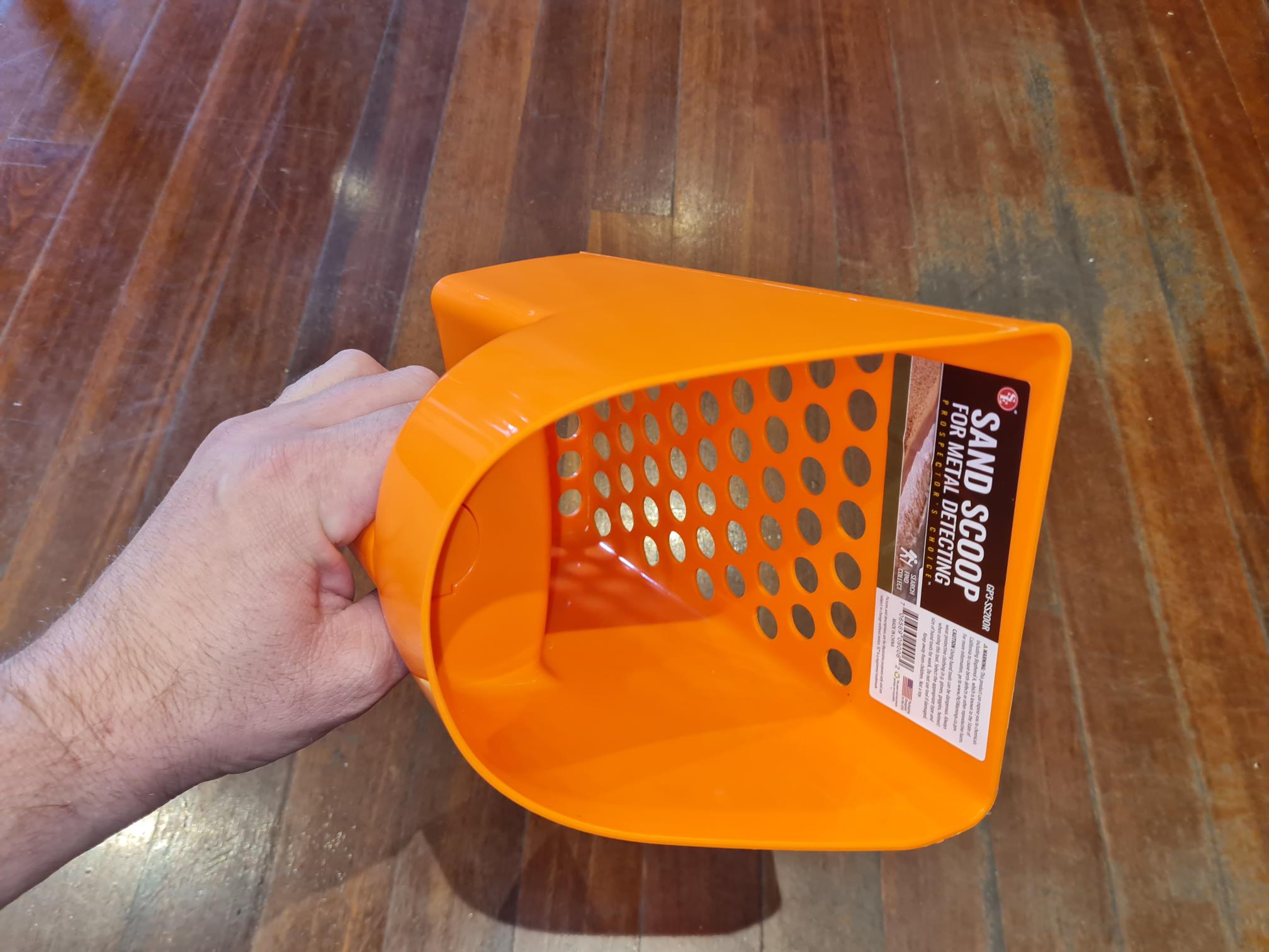 Plastic Sand Scoop - Orange