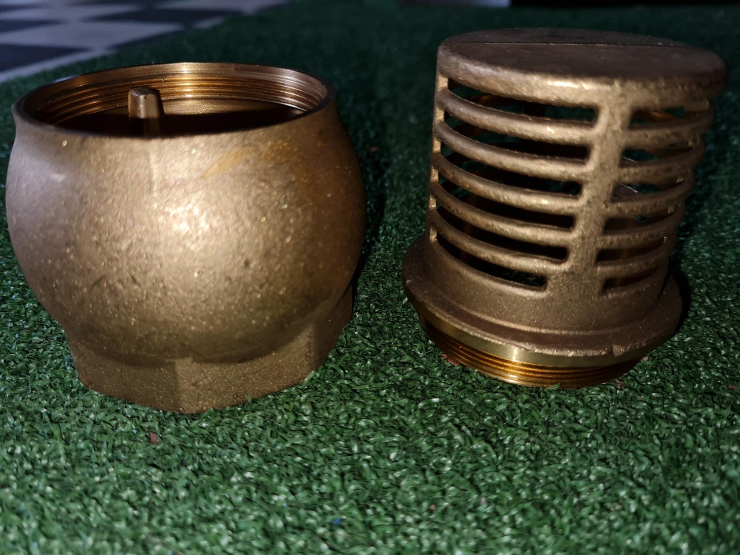 50mm Brass Foot Valve / Logi Valve