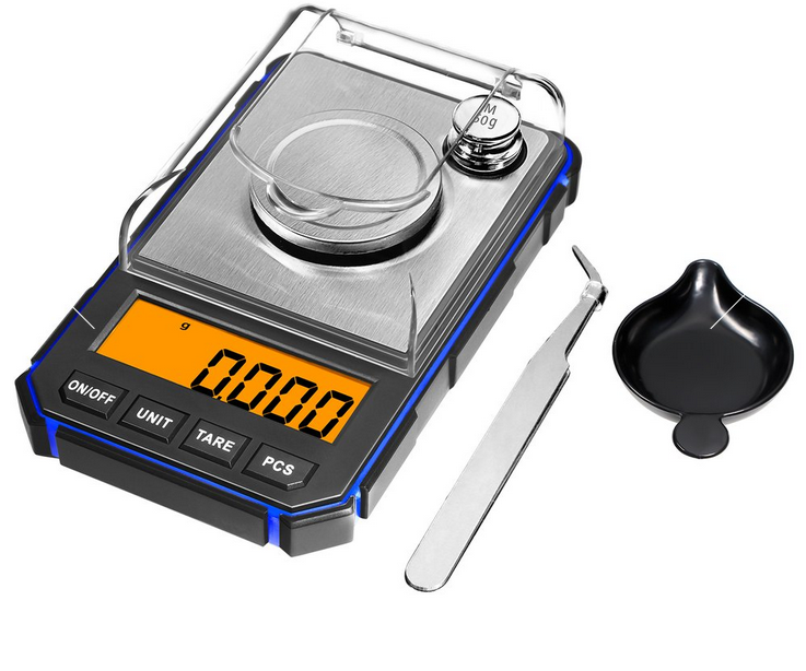 FUZION Blue High Precision Scale - 0.001 grams x 50 grams