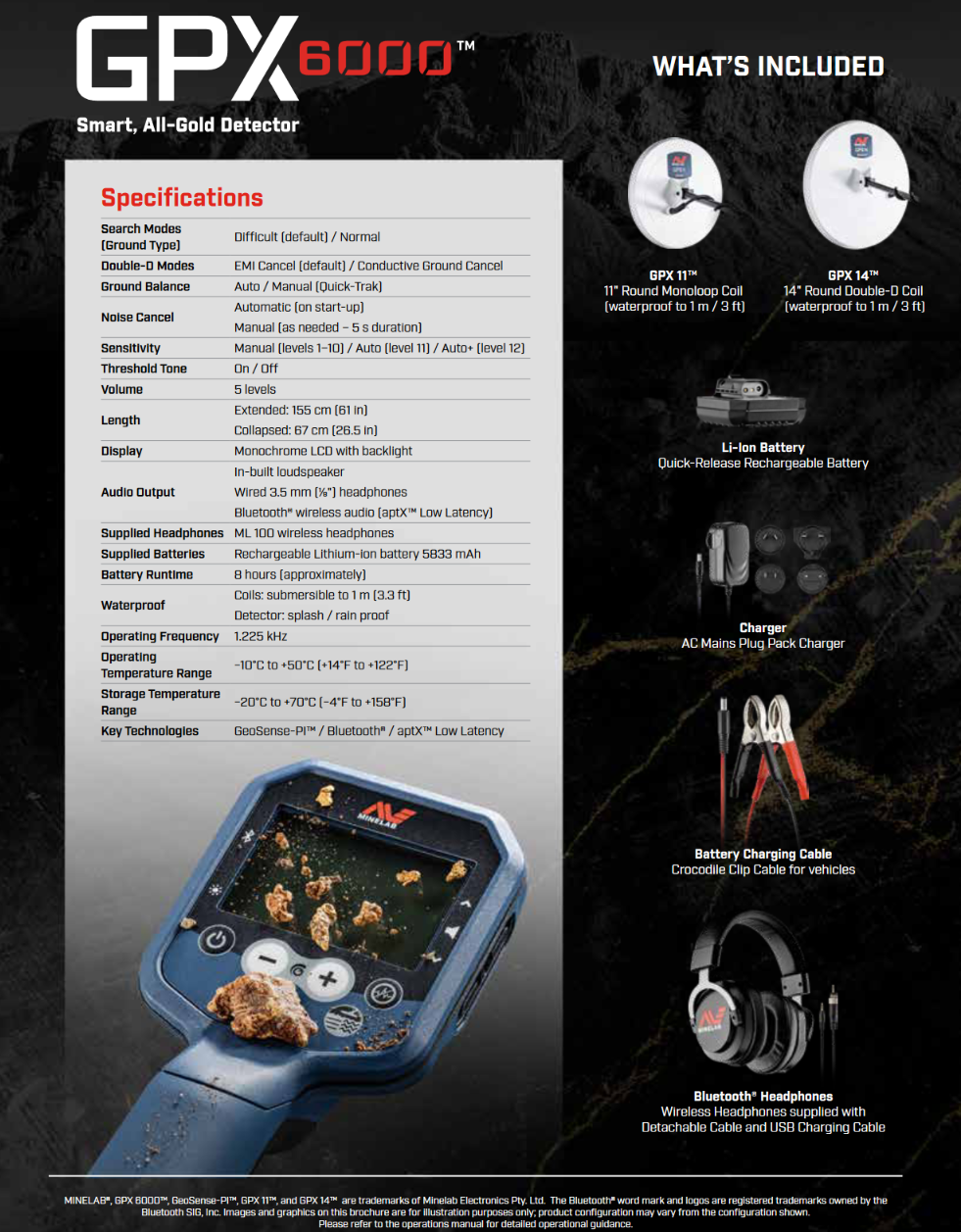 Minelab GPX 6000 - The Best all round Metal Detector