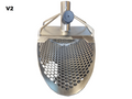 Stainless Beach Scoops - Hand held Shaft Mountable
