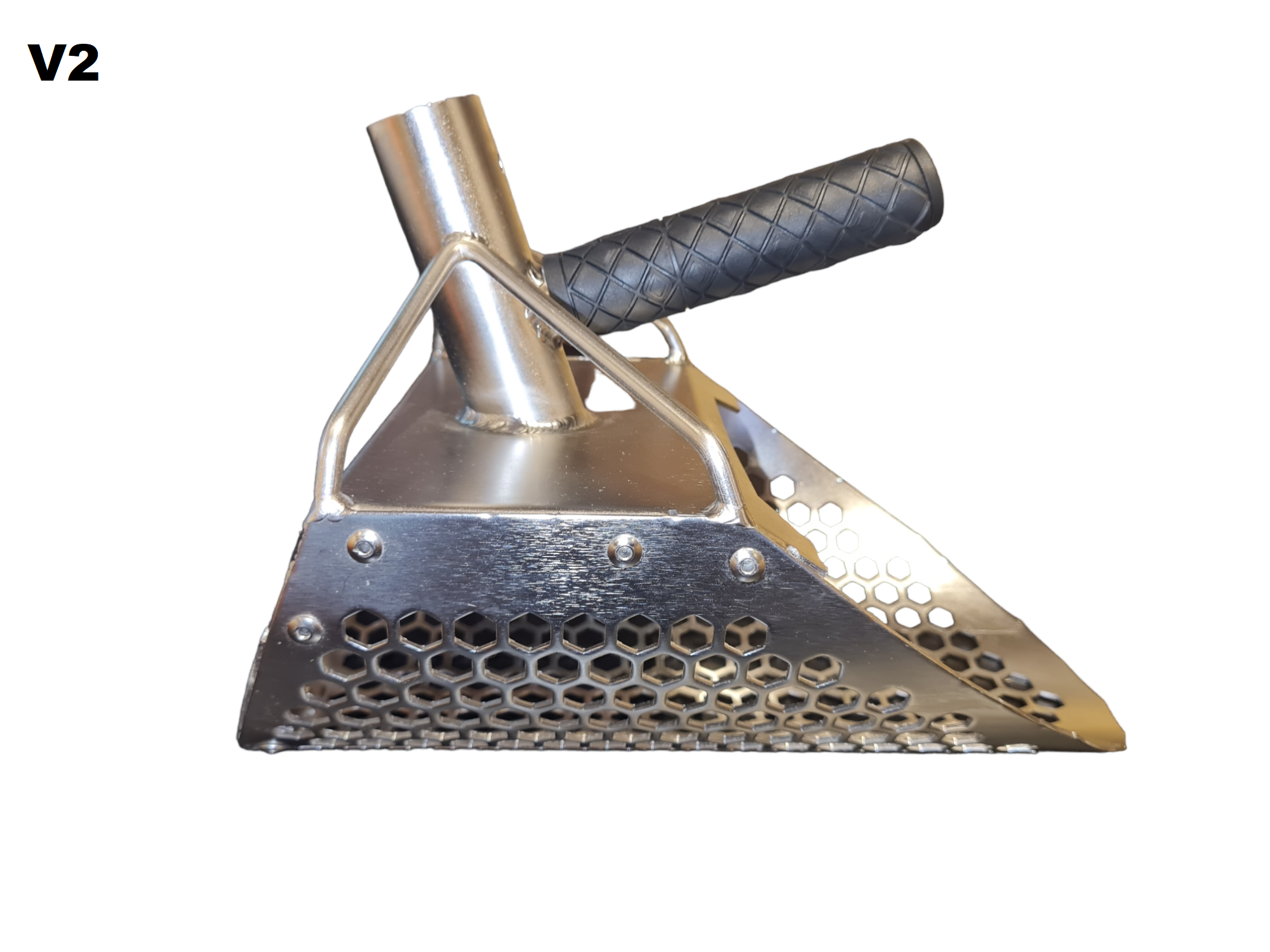 Stainless Beach Scoops - Hand held Shaft Mountable